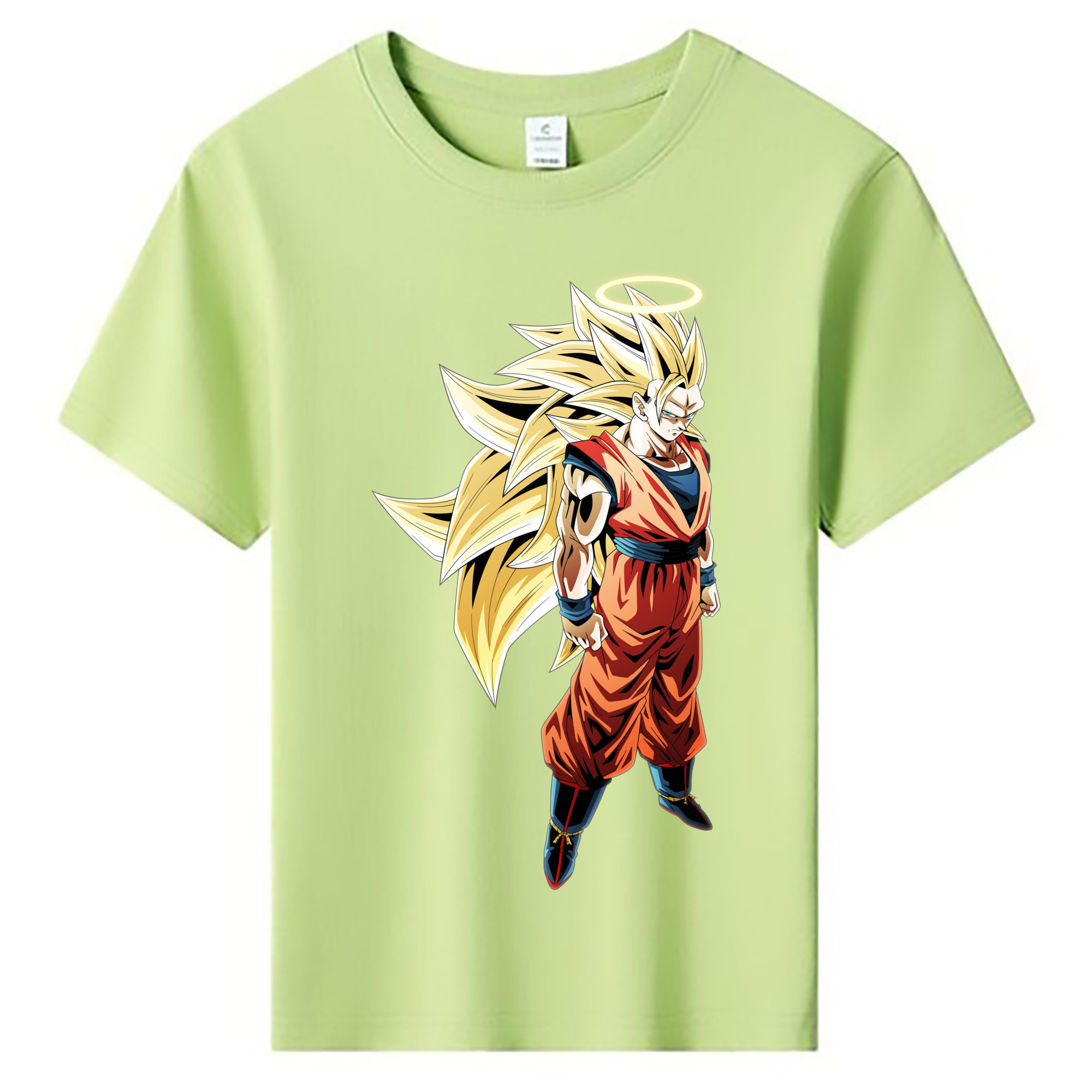 （画像用） ドラゴンボール 孫悟空（そん ごくう）Son Goku カカロット DRAGON BALL Kakarotto 綿100％キッズTシャツ（フロントプリント）